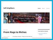 Tablet Screenshot of jeffaltgilbers.com